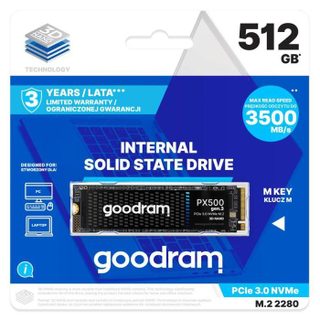 GOODRAM SSD M.2 - GOODRAM - PX500 GEN.3 - 512 Go - Lecture 3200 Mo/s - Écriture 2400 Mo/s