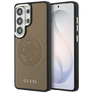 Coque Guess Perforated Logo MagSafe pour Samsung Galaxy S26 Ultra - Brown