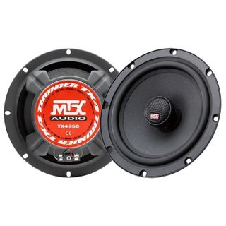 MTX Audio MTX TX465C Haut-parleurs voiture Coaxiaux 2 voies 16 5cm 80W RMS 4 membrane pulpe célulose