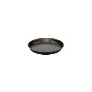 Moule à tarte - IBILI - 28 x 3 cm - Métal anti-adhérent - Nettoyage facile - Cannelé
