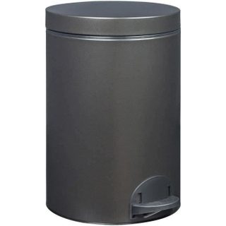 Poubelle Elora 14l noir basalte