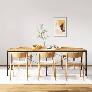 Vidaxl Table à manger bois de manguier 240 cm
