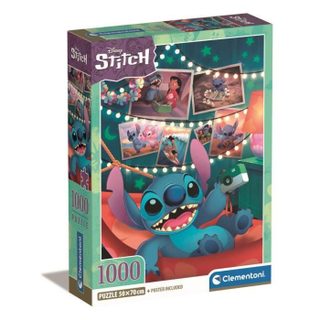CLEMENTONI - Compact 1000 pièces - Stitch