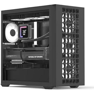 AeroCool Boîtier Mini Tour - AEROCOOL - D302A - Support Radiateur 360 mm - GPU 410 mm - 11 Emplacements Ventilateur