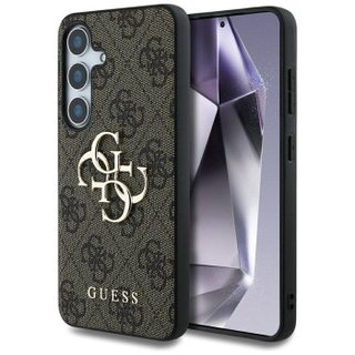 Coque Guess Big 4G Logo Classic pour Samsung Galaxy S25 (marron)