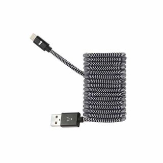 Câble USB/Lightning - WE - 2 mètres - Nylon tressé - Chargement rapide - Compatible Apple