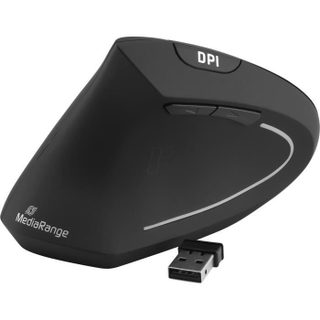 Souris sans fil - MEDIARANGE - MROS233 - Verticale - Gaucher - Noir