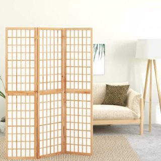 Vidaxl Cloison de séparation pliable 3 panneaux 120x170 cm 352083