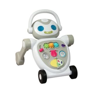 Trotteur marcheur - BAMBISOL - Nono le Robot - De 10 à 36 mois - Parlant - Musical - Jeux électroniques interactifs - Blanc