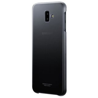 Samsung Coque rigide J6+ Noir et transparente