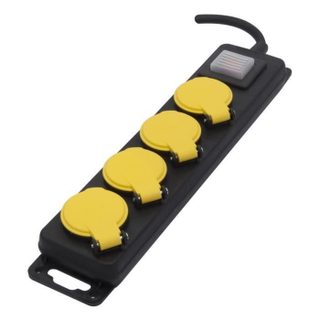 Multiprise étanche 4x16 A (Lot de 2)