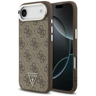 Coque Guess Hardcase 4G Triangle Logo MagSafe pour iPhone Air - Brown