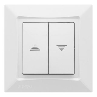 SIEMENS Interrupteur Volet Roulant Blanc DELTA ONE