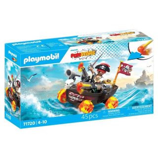 PLAYMOBIL 71720 Kart bateau de pirate Funstars 45 pièces Dès 4 ans