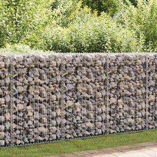 Vidaxl Panier de Gabion Acier 200x50x100 cm Clôture Murale de Jardin Bordure 142552