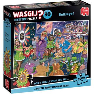 Puzzle - JUMBO - WASGIJ MYSTERY 30 - En plein dans le mille ! - 1000 pièces - Dès 12 ans
