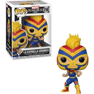 Figurine Funko Pop! Marvel - Luchadores - Captain Marvel