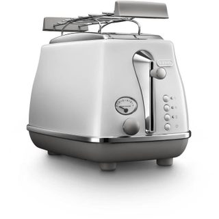 Grille-pain - DELONGHI - CTOC2103.W - 900 W - 2 fentes - Blanc