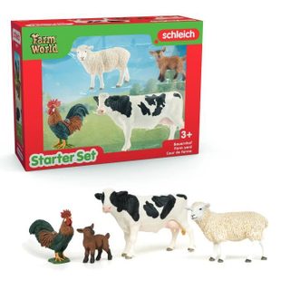 Figurines Mes Premiers Animaux de la Ferme Coffret de 4 animaux SCHLEICH 42729 Farm World dès 5 ans