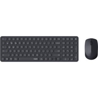 Ensemble Clavier-Souris - RAPOO - 9310M - Sans-fil - Multimode - Ultra-Slim - Noir