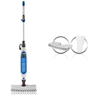Balai vapeur SHARK S6001EU - KliknFlip nettoyage double face - Lingettes lavables - Réservoir 350ml - 1050W