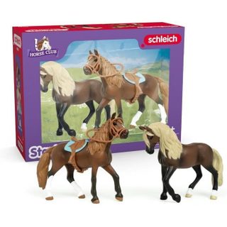 Mes Premiers chevaux Paso Péruvien Figurines 2 chevaux SCHLEICH 42738 Horse Club dès 5 ans