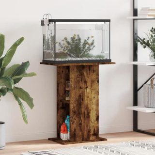 Vidaxl Support daquarium chêne fumé 60 5x36x72 5 cm bois dingénierie 833644