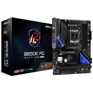 ASRock ASRock - B650E PG Riptide WiFi - Socket AM5 - WiFi - DDR5 SDRAM