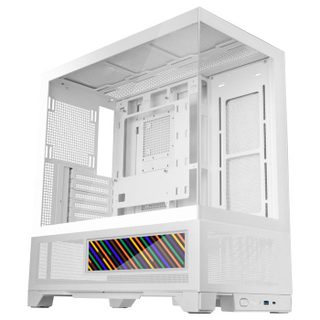 Mars Gaming Boîtier Gaming Mars Gaming MC-LCDX ATX Écran IPS 9 16 Verre Trempé Double Chambre Mesh