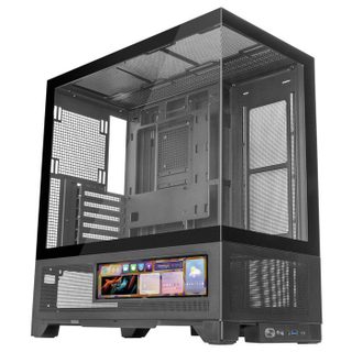 Mars Gaming Boîtier Gaming - MARS GAMING - MC-LCDX - Écran IPS 9 16 - Verre Trempé - Refroidissement Liquide 360 mm