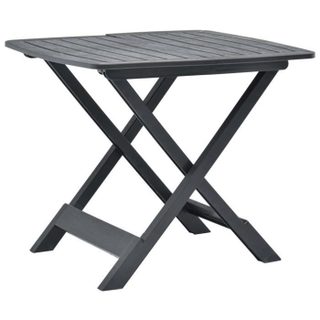 Vidaxl Table de jardin pliable - Vert - 79x72x70 cm - Plastique