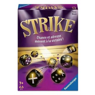 Ravensburger - Strike - Jeu dambiance - Jeu de dés famille ou entre amis - à partir de 7 ans - Mixte - 24867 - Version française