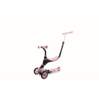Draisienne - MONDO - On&Go Scribble 5-en-1 - Pliable - Noir / Rose