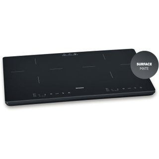 Plaque à induction portable - SEVERIN - 2 foyers - 60 0 x 38 x 4 2 cm - Noir - DK1033