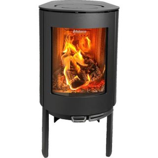 Poêle à bois - ADURO - Aduro 23 - 9 Kw - Vitre frontale incurvée et vitres latérales - Option de cuisson - Régule de larrivée dair