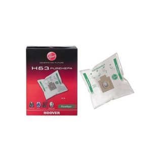 SACS (X4) H63 PURE HEPA FREESPACE SPRINT POUR ASPIRATEUR HOOVER *Modéles dappareil concernés : 356