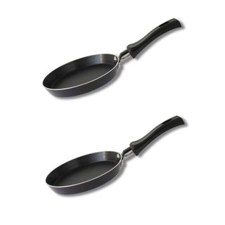 Ensemble de 2 mini poêle à crêpe - ELO - Jewel de Luxe - Ø 14 cm - Revêtement céramique