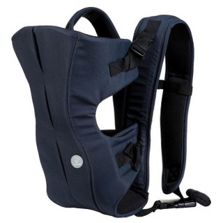 Dreambaby Porte-bébé On-the-move 3-en-1 - Léger, Respirant - Face A L'intérieur/extérieur Et Dos - Marine - 3.5-12kg