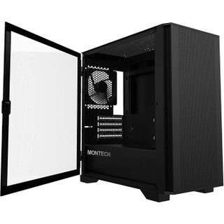 Boîtier PC - Montech - Air 100 - Mini Tour - Panneau Vitré - Connectiques USB 2.0/3.0