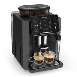 Machine à café automatique - KRUPS - EA910810 - 1450 W - 4 options de café - Noir