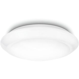Philips Plafonnier LED contemporain - Cinnabar Rond 17W 2700K - Abat-jour synthétique