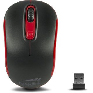 Souris sans fil - Speedlink - Ceptica - Rouge - Ambidextre - 1600 dpi - 3 boutons