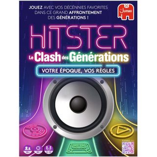 Hitster - Jeu dambiance - JUMBO - Le clash des générations - 2 à 10 joueurs - Dès 16 ans