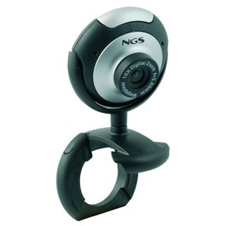NGS Webcam - 0 3 Mp - USB 2.0 - 8 Mégapixels Interpolés - Capteur CMOS - Microphone
