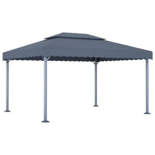 vidaXL Tonnelle Chapiteau de Jardin Tonnelle de Patio Pavillon de Terrasse Tente de Réception dExtérieur 400x300 cm 48063