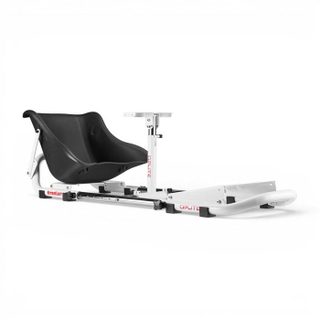 Cockpit de simulation racing - OPLITE - NitroKart V2 - Blanc - Ergonomique - Réglable - Immersion totale