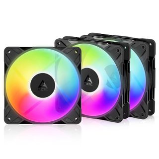 Arctic Ventilateur Premium 120 mm - ARCTIC - P12 Pro Reverse A-RGB - Flux dair inversé - Pack de 3