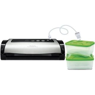 TEFAL YY3107FB Appareil de mise sous vide - Vacupack Plus - Fonctions humide/sec et soudure/pulse