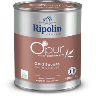 Opur murs boiseries radiateurs gold bauges satin velouté - RIPOLIN - 2 L