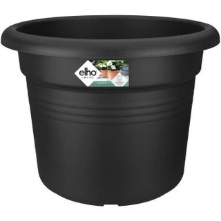 Pot de fleurs - GREEN BASICS - Plastique - Terre Cuite Doux - Rond - Ø43 8xH33 8cm - 100% récyclé - ELHO
